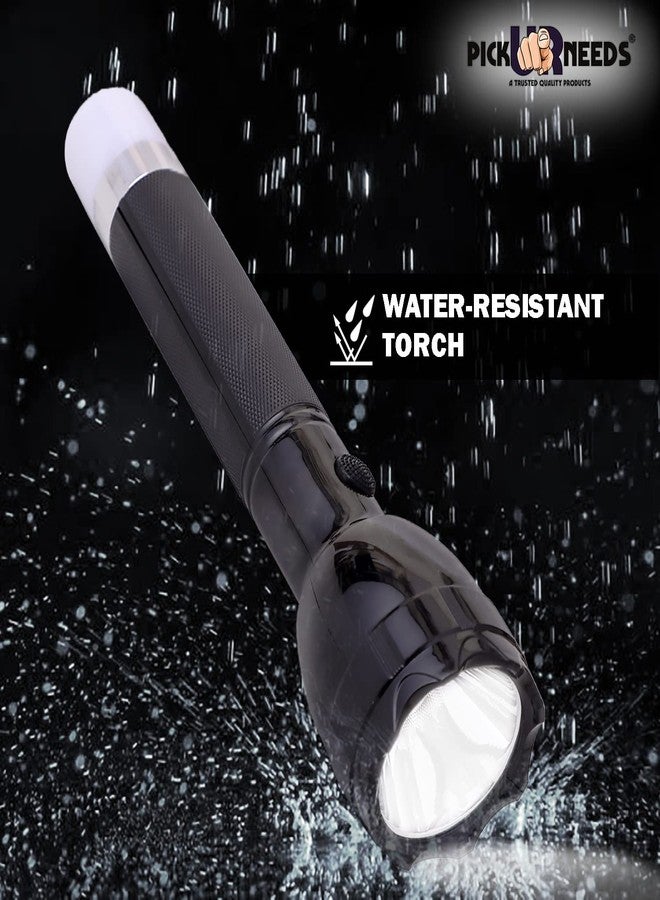 اختر احتياجاتك مصباح طوارئ LED قابل لإعادة الشحن بقوة 50 واط + 30 واط، مناسب للاستخدام المنزلي، يتميز بمدى طويل وقوة عالية. - Image 5